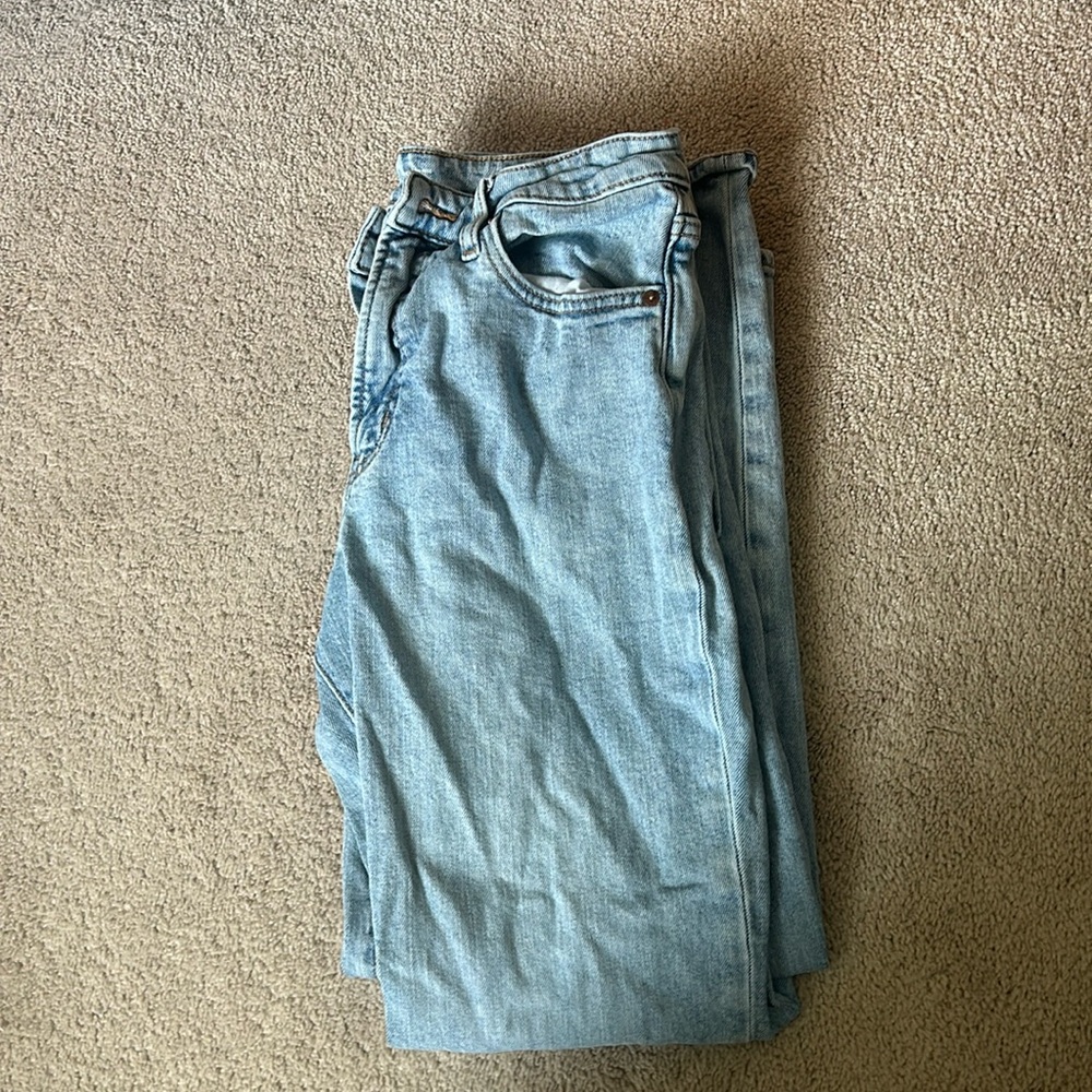 High rise jeans
